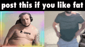 a picture of a shirtless man with the word chips on his chest ..