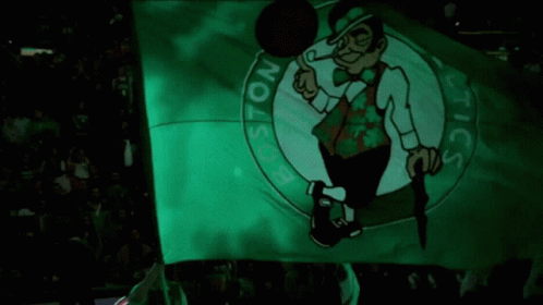 Boston Celtics Celtics GIF - Boston Celtics Celtics Flag GIFs