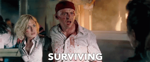Surviving Trying Not To Day GIF - Surviving Trying Not To Day Trying To Stay Alive GIFs