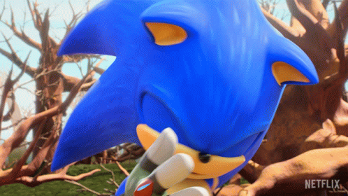 Head Turn Sonic The Hedgehog GIF - Head Turn Sonic The Hedgehog Sonic Prime GIFs