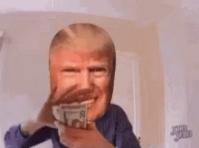 Donald Trump Rich GIF - Donald Trump Rich Raining Money GIFs