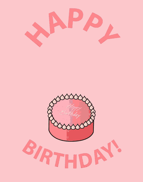 a happy birthday greeting card with a cat in a box
