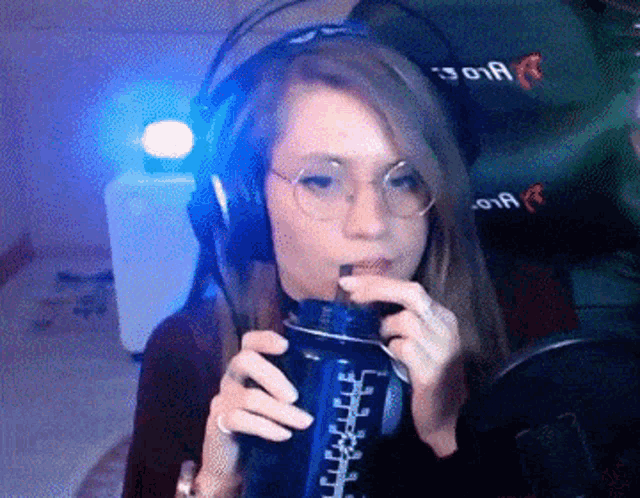 Anna Lemontea Stay Hydrated People GIF
