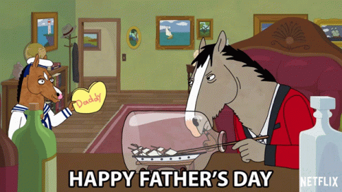 Happy Fathers Day Will Arnett GIF - Happy Fathers Day Will Arnett Butterscotch Horseman GIFs