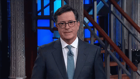 Heartfelt GIF - Stephen Colbert My Heart Goes Out To You GIFs