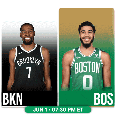 the brooklyn nets and boston celtics are playing a game on june 1