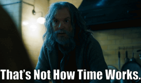 Bruce Wayne Thats Not How Time Works GIF - Bruce Wayne Thats Not How Time Works Time GIFs