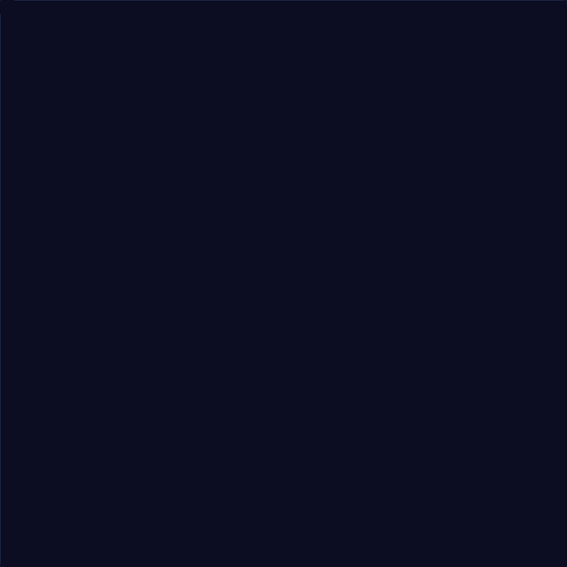 a white circle on a black background with a shadow