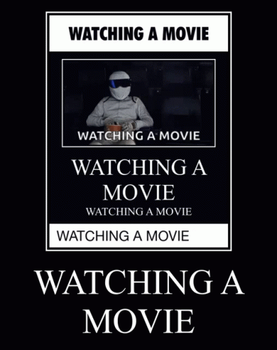 Watching A Movie Stig GIF - Watching A Movie Stig GIFs