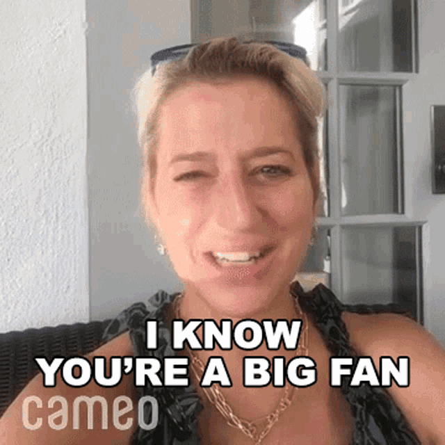 I Know Youre A Big Fan Dorinda Medley GIF - I Know Youre A Big Fan Dorinda Medley Cameo GIFs