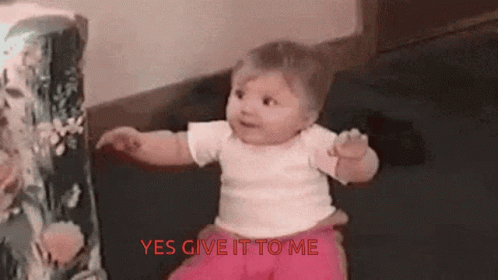 Yes Give It To Me Crazy Baby GIF - Yes Give It To Me Crazy Baby Ice Cream Baby GIFs