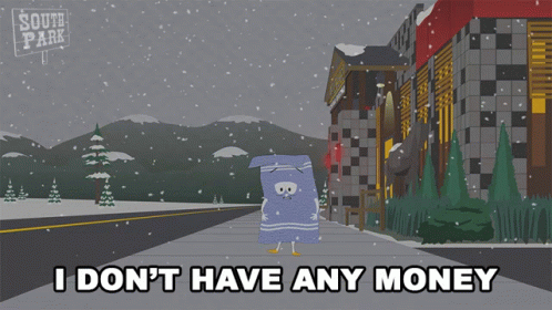 I Dont Have Any Money Towelie GIF - I Dont Have Any Money Towelie South Park GIFs