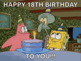 Birthday Happy Birthday GIF - Birthday Happy Birthday Spongebob GIFs