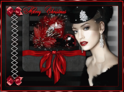 Gina101 Merry Christmas GIF - Gina101 Merry Christmas Red Bow GIFs