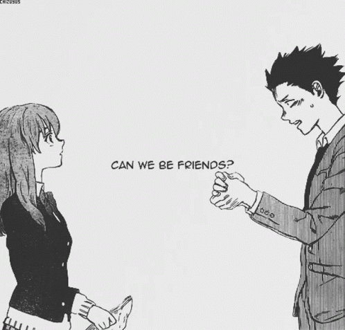 Can We Be Friends A Silent Voice GIF - Can We Be Friends A Silent Voice Anime GIFs