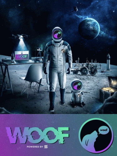Woof Woof Woof GIF - Woof Woof Woof Moon GIFs