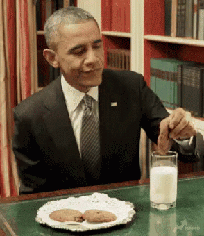 Thanks Obama Cookies GIF - GIFs