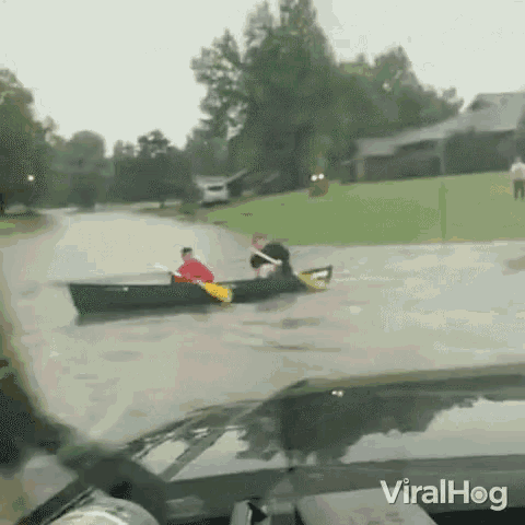 Kayaking Boating GIF - Kayaking Boating Flood GIFs