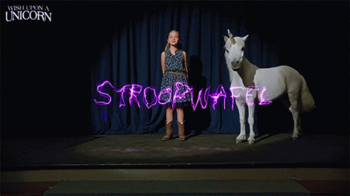 Stroopwafel Wish Upon A Unicorn GIF - Stroopwafel Wish Upon A Unicorn Wafel GIFs