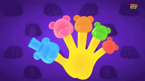 Jelly Bears Finger Gummy Bears GIF - Jelly Bears Finger Gummy Bears Hands GIFs