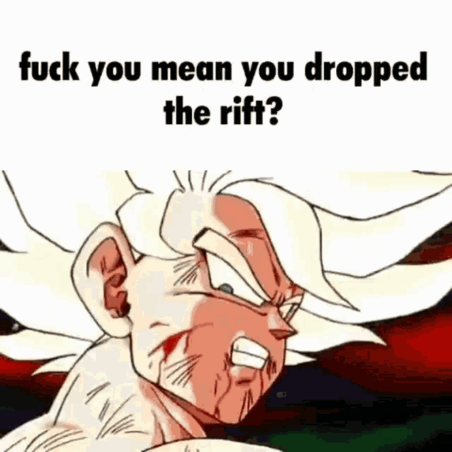 a cartoon of a man with white hair and blood on his face .