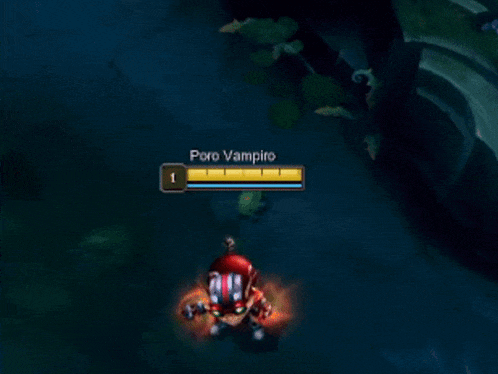 a screenshot of a video game with the name pero vampiro on it