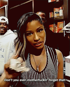 Nicki Minaj Bling GIF - Nicki Minaj Bling Dont Forget GIFs