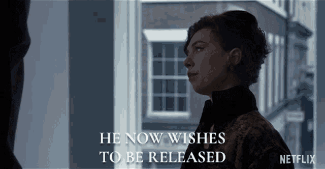 He Now Wishes To Be Released Vanessa Kirby GIF - He Now Wishes To Be Released Vanessa Kirby Princess Margaret GIFs