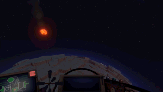 Outer Wilds Brittle Hollow GIF - Outer Wilds Brittle Hollow Hollow'S Lantern GIFs