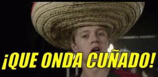 One Direction Usando Sombrero Méxicano /Cuñado GIF - Que Onda Saludos One Direction GIFs