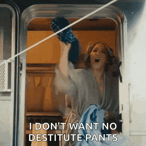 Throwing Clothes Out Trey Lewis GIF