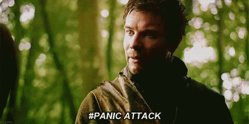 Totally Freaking Out GIF - Gendry Panic Attack Game Of Thrones GIFs
