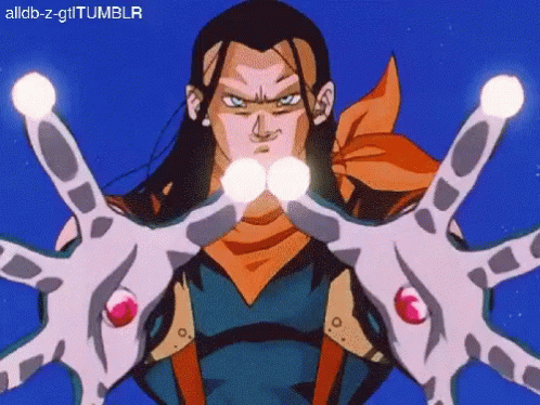 Android17 Power GIF - Android17 Power Dragonball Z GIFs