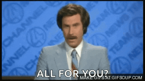 a man in a suit and tie says all for you while standing in front of a channel 4 news background