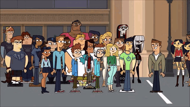 Total Drama The Ridiculous Race GIF - Total Drama The Ridiculous Race Contestants GIFs