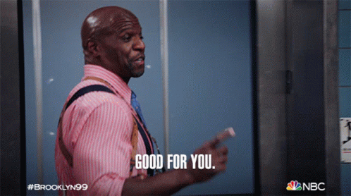 Good For You Terry Jeffords GIF - Good For You Terry Jeffords Brooklyn Nine Nine GIFs