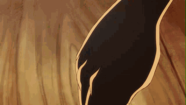 a close up of a person 's hand with a black outline