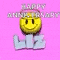 a pink background with a smiley face and the words `` happy anniversary liz '' .