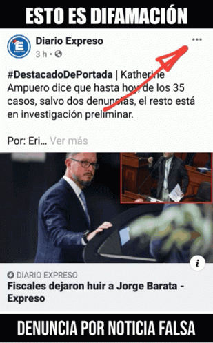Expreso Perú GIF - Expreso Perú Report For Fake News GIFs