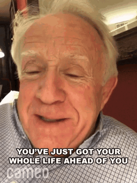 Youve Got Your Whole Life Ahead Of You Leslie Jordan GIF - Youve Got Your Whole Life Ahead Of You Leslie Jordan Cameo GIFs