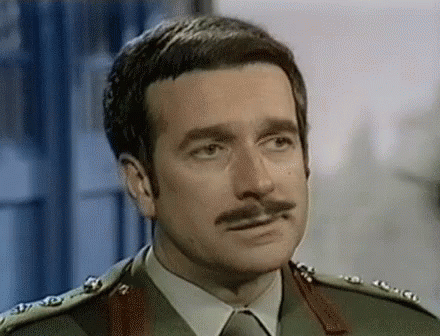 Bollocks Brigadier Lethbridge Stewart GIF - Bollocks Brigadier Lethbridge Stewart Doctor Who GIFs