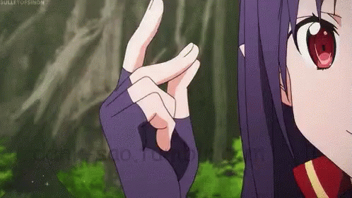 Sword Art Online Yuki GIF - Sword Art Online Yuki Middle Finger GIFs