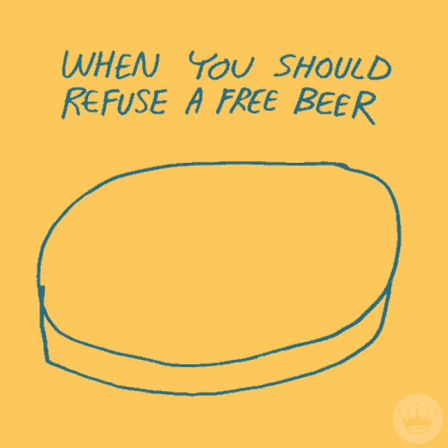 Beer Birthday GIF - Beer Birthday When You Should Refuse GIFs