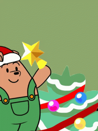 Christmas Tree Holiday Vibes GIF - Christmas Tree Holiday Vibes Pants Bear GIFs
