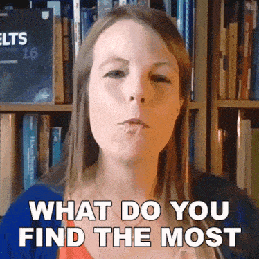 What Do You Find The Most Difficult Emma GIF - What Do You Find The Most Difficult Emma Engvid GIFs