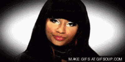a close up of a woman 's face with the words make gifs at gifsoup.com below it .