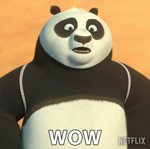 Wait What Kung Fu Panda Dragon Knight GIF - Wait What Kung Fu Panda Dragon Knight Surprised GIFs