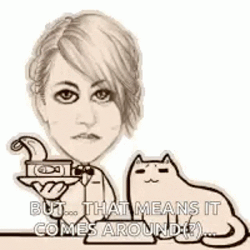 Feeding Cats Cat GIF - Feeding Cats Cat But That Means It Comes Around GIFs