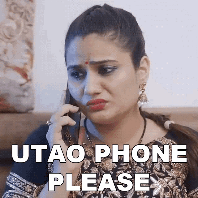 Utao Phone Please Namra Qadir GIF - Utao Phone Please Namra Qadir Phone Utao Please GIFs