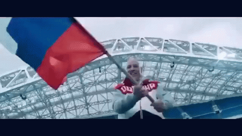вперед россия флаг россии чемпионат футбол давай GIF - World Cup Russian Flag Football GIFs